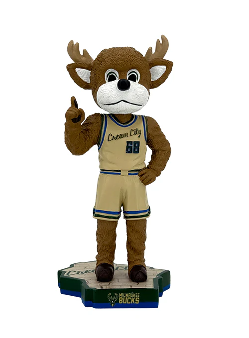2025-26 City Edition Bango Milwaukee Bucks Bobblehead