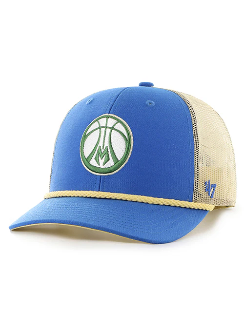 '47 Brand 2024-25 City Edition Trucker Milwaukee Bucks Adjustable Hat