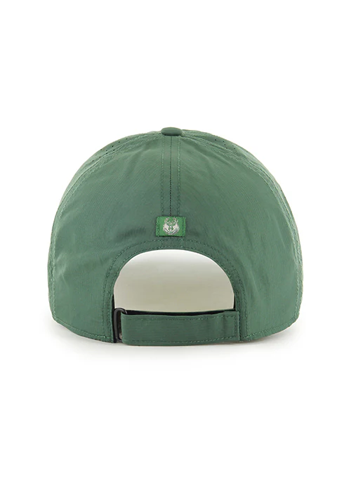 '47 Brand Clean Up Outburst Green Milwaukee Bucks Adjustable Hat - Image 2