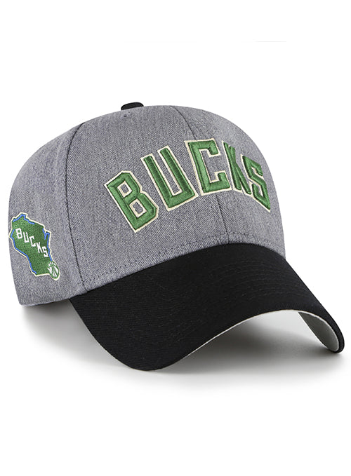 '47 Brand Granite Script MVP Milwaukee Bucks Adjustable Hat - Image 2