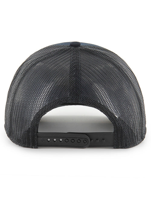 '47 Brand Black Hide Milwaukee Bucks Trucker Adjustable Hat - Image 2