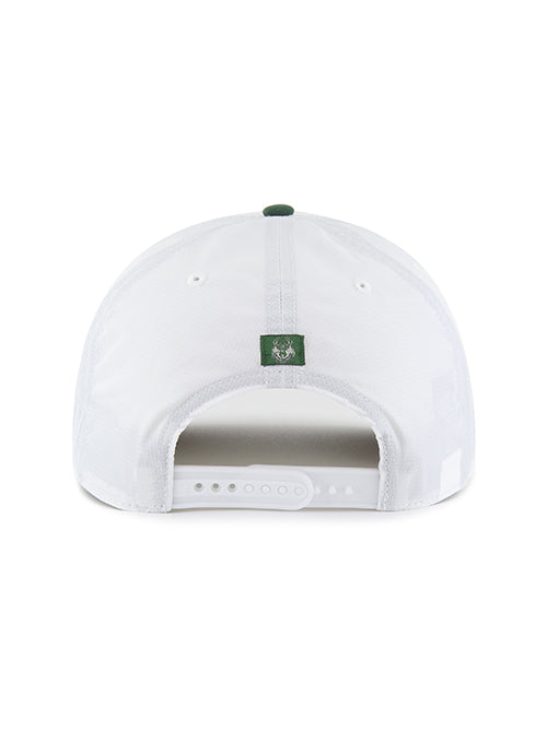 '47 Brand Hitch Lineman White Milwaukee Bucks Adjustable Hat - Image 3