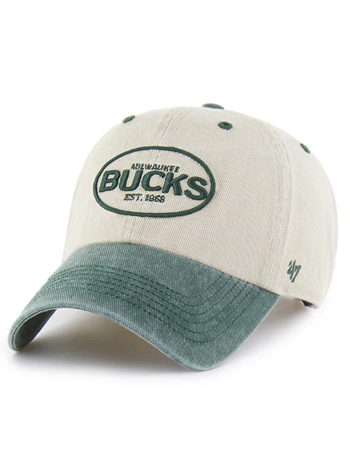 '47 Brand Outdoorsman Clean Up Milwaukee Bucks Adjustable Hat