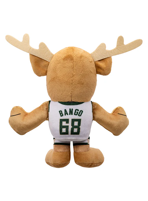 Bleacher Creature 2022 Association 8" Bango Milwaukee Bucks Plush - Image 2