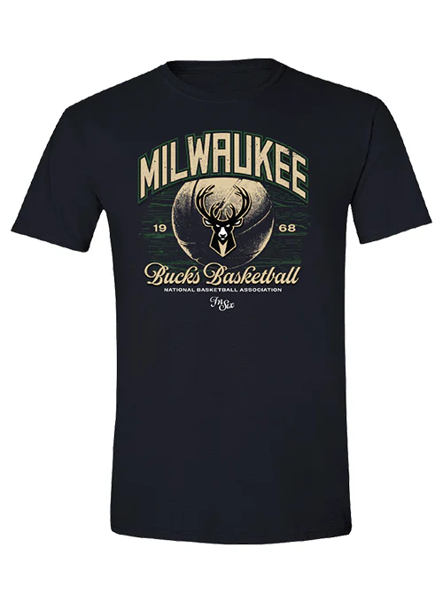 Bucks In Six Close Of Day Milwaukee Bucks T-Shirt