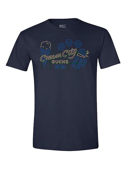 Bucks Pro Shop 2025-26 City Edition Nettles Milwaukee Bucks T-Shirt