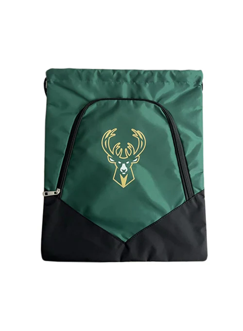 Foco Repeat Wordmark Milwaukee Bucks Drawstring Bag