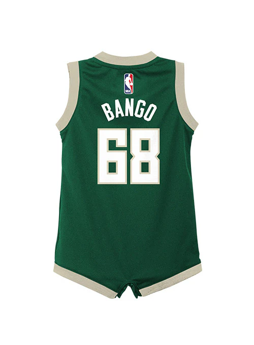 Infant Nike Icon Bango Milwaukee Bucks Onesie