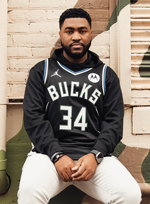 Jordan 2022 Statement Edition Giannis Antetokounmpo Milwaukee Bucks Swingman Jersey - Image 2
