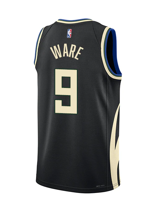 Jordan 2022 Statement Edition Kel'el Ware Milwaukee Bucks Swingman Jersey
