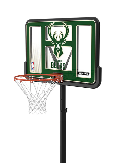 Lifetime Icon Milwaukee Bucks 44" Basketball Hoop - Image 2