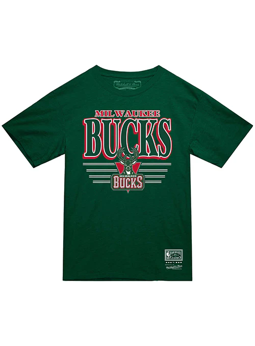 Mitchell & Ness HWC '06 Back Lines Milwaukee Bucks T-Shirt
