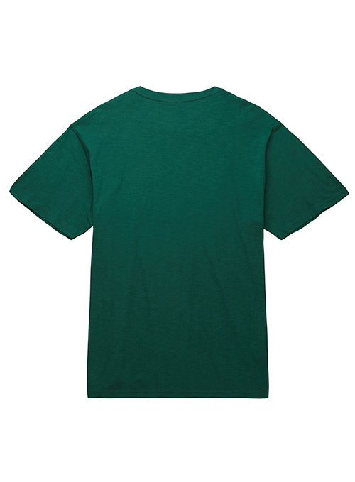 Mitchell & Ness HWC '68 Legendary Slub green Milwaukee Bucks T-Shirt - Image 2
