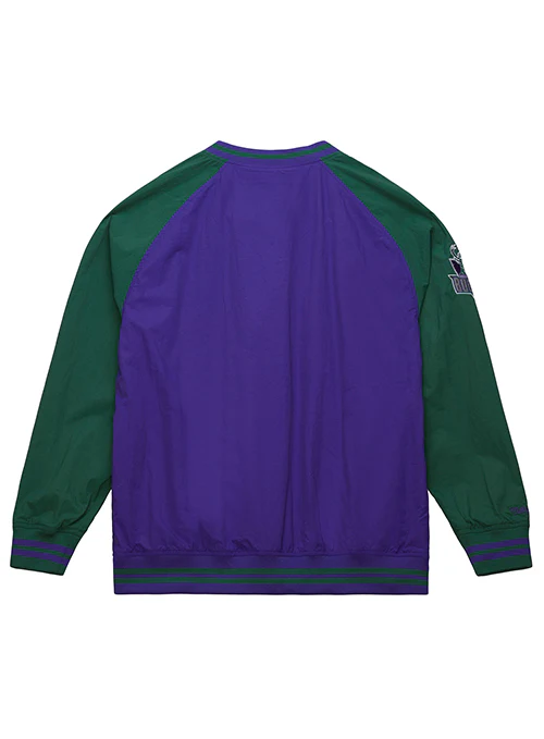 Mitchell & Ness HWC '93 Courts Milwaukee Bucks Windbreaker Pullover - Image 2