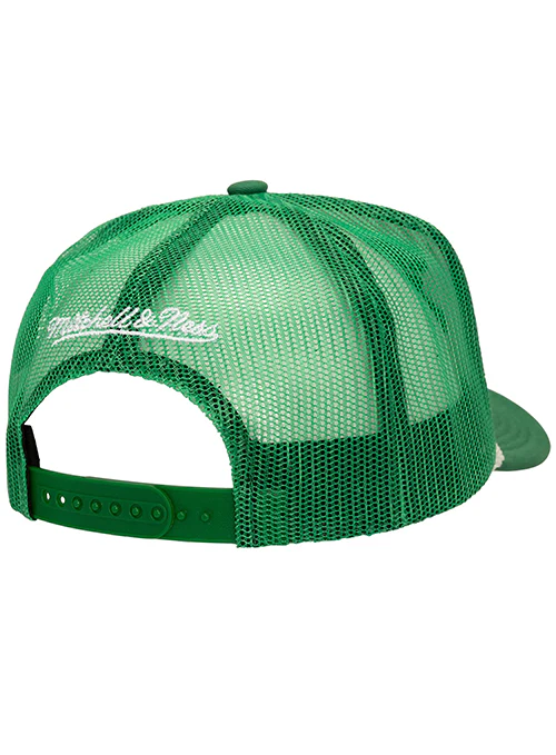 Mitchell & Ness HWC '68 Shadow Milwaukee Bucks Trucker Snapback Hat - Image 2