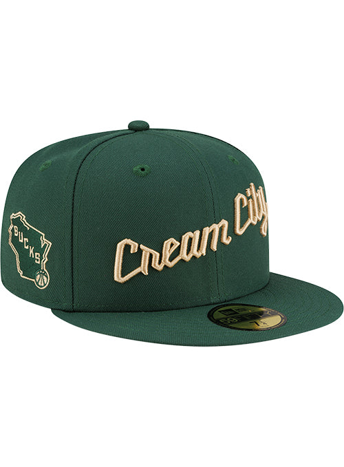 New Era 2025-26 City Edition 59Fifty The East Milwaukee Bucks Fitted Hat - Image 3