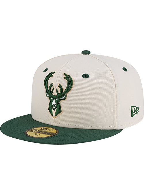 New Era 2025-26 City Edition 59Fifty City Brim Milwaukee Bucks Fitted Hat