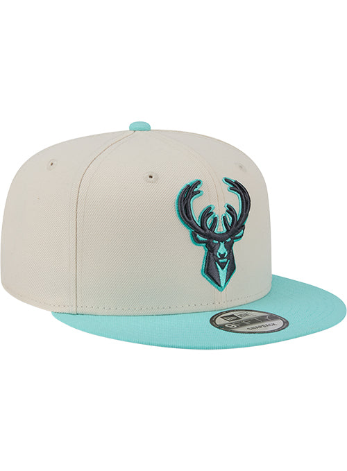 New Era 9Fifty Color Pack Two-Toned Milwaukee Bucks Snapback Hat - Image 2