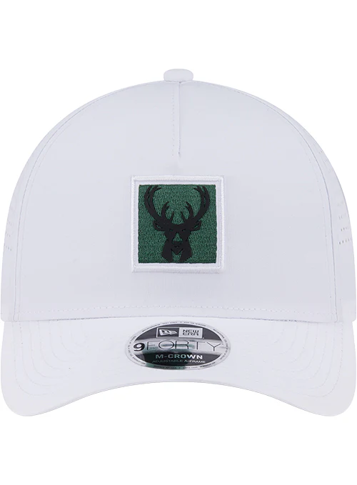 New Era 9Forty Patch Milwaukee Bucks Adjustable Hat - Image 4