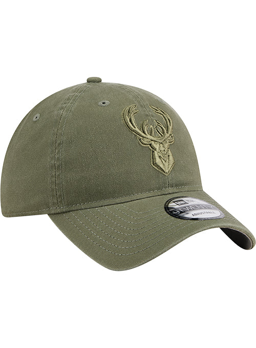 New Era 9Twenty Color Pack Olive Milwaukee Bucks Adjustable Hat - Image 2