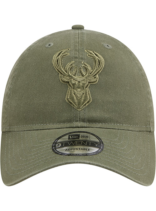 New Era 9Twenty Color Pack Olive Milwaukee Bucks Adjustable Hat - Image 3