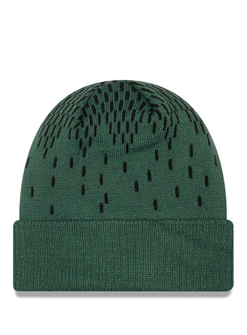 New Era Cuff Freeze D3 Green Milwaukee Bucks Knit Hat - Image 2