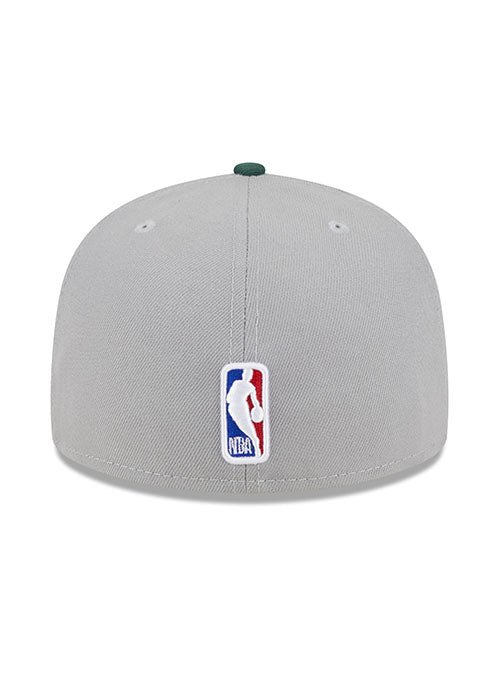 New Era Draft 2023 Grey 59FIfty Milwaukee Bucks Fitted Hat - Image 6