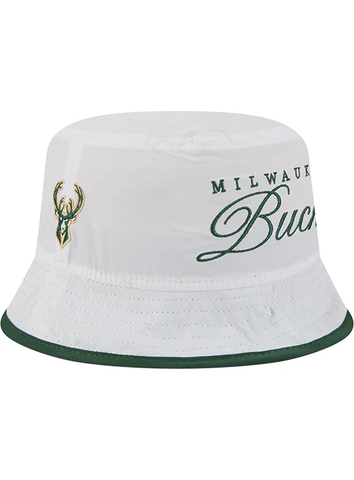 New Era Draft 2025 Milwaukee Bucks Bucket Hat - Image 5