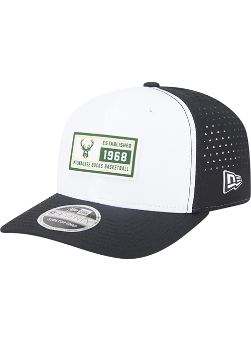 New Era 9Seventy Established Patch Milwaukee Bucks Snapback Hat