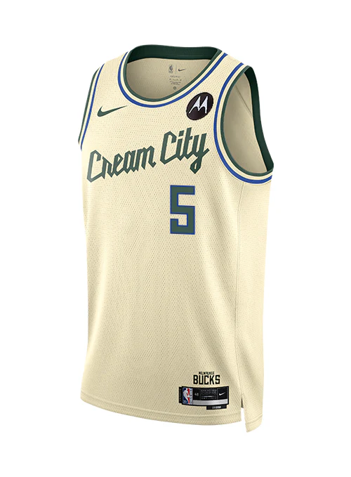 Nike 2025-26 City Edition Gary Trent Jr Milwaukee Bucks Swingman Jersey - Image 3
