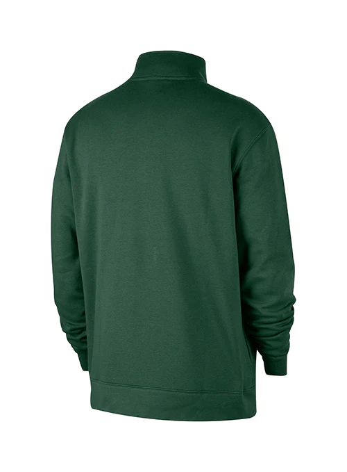 Nike Courtside Club Milwaukee Bucks 1/2 Zip Pullover Sweatshirt - Image 2