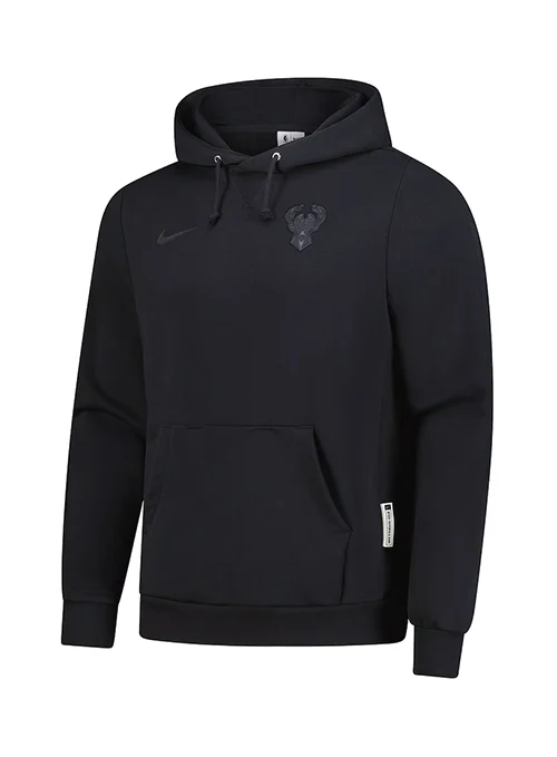 Nike Standard Issue Travel Milwaukee Bucks Hooded Sweatshirt