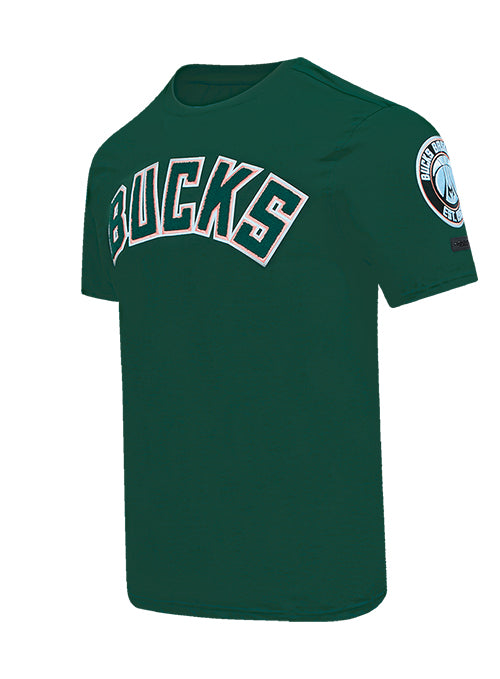 Pro Standard Classic Chenille Milwaukee Bucks T-Shirt - Image 3