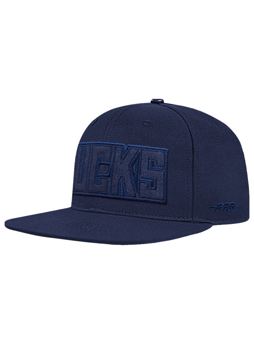 Pro Standard Classic Navy Washed Milwaukee Bucks Snapback Hat