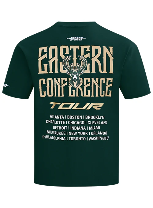 Pro Standard Concert Tour Milwaukee Bucks T-Shirt - Image 2