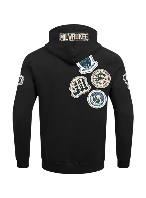 Pro Standard DIY Pick Stitch Milwaukee Bucks Hooded Sweatshirt - Image 2