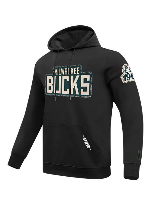 Pro Standard DIY Pick Stitch Milwaukee Bucks Hooded Sweatshirt - Image 3