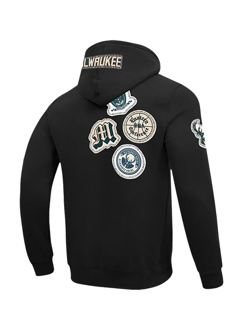 Pro Standard DIY Pick Stitch Milwaukee Bucks Hooded Sweatshirt - Image 4