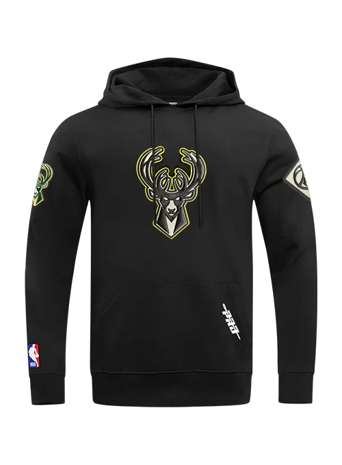 Pro Standard High Visibility Milwaukee Bucks Hooded Sweatshirt