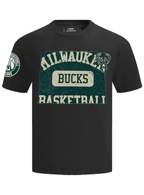Pro Standard Made To Play Black Milwaukee Bucks T-Shirt