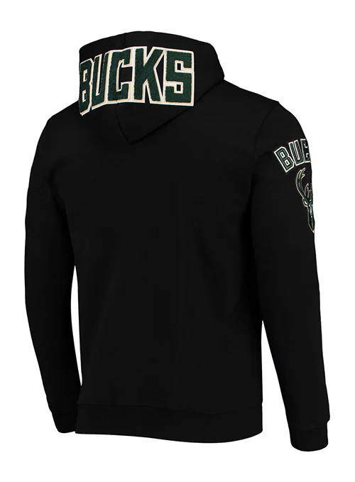 Pro Standard Giannis Antetokounmpo Milwaukee Bucks Hooded Sweatshirt - Image 2