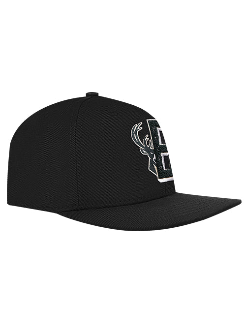 Pro Standard Mash Up Wool Milwaukee Bucks Snapback Hat - Image 2