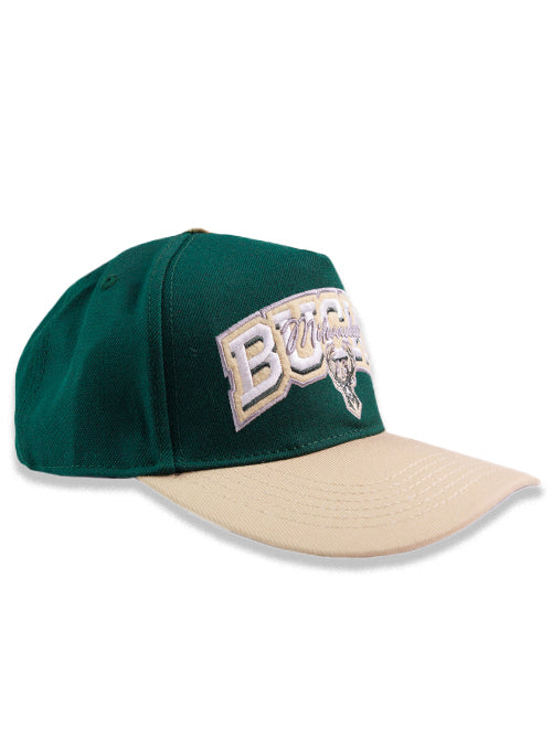 Pro Standard Two-Tone Stacked Milwaukee Bucks Adjustable Hat - Image 4