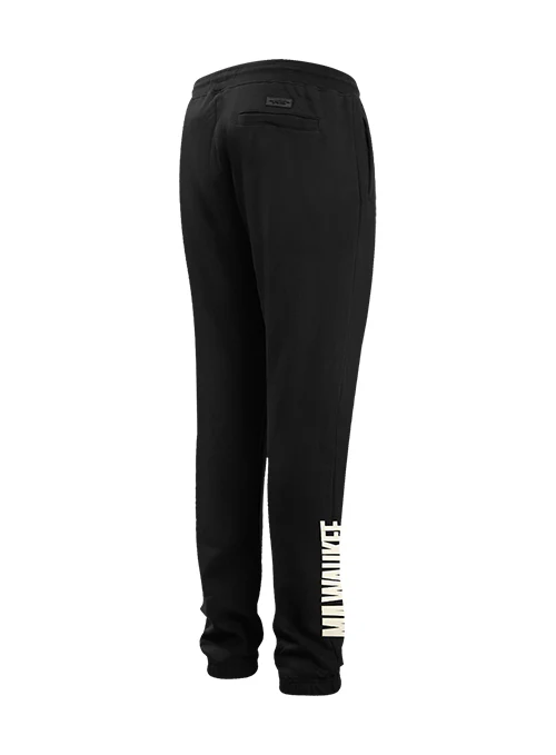 Pro Standard Modern Original Milwaukee Bucks Jogger Sweatpants - Image 2