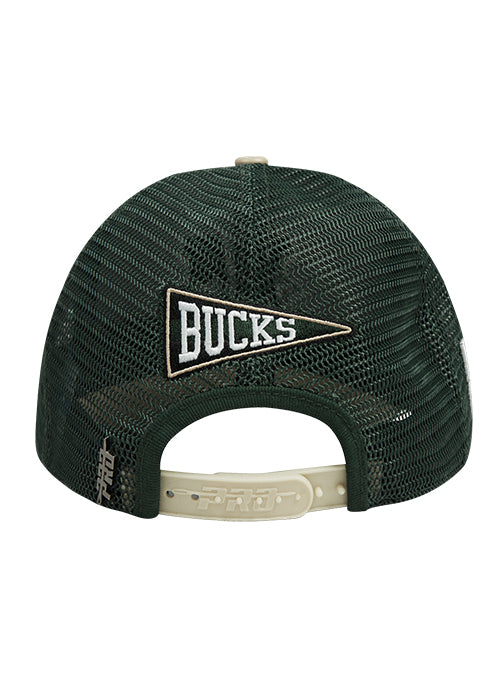 Pro Standard Pennants Milwaukee Bucks Pinch Adjustable Hat - Image 4