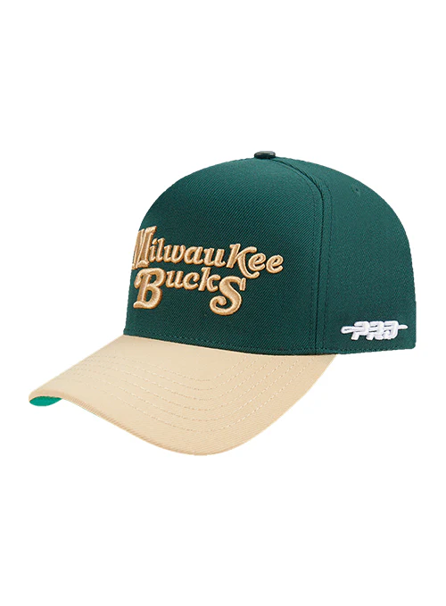 Pro Standard Souvenir Milwaukee Bucks Pinch Front Snapback Hat