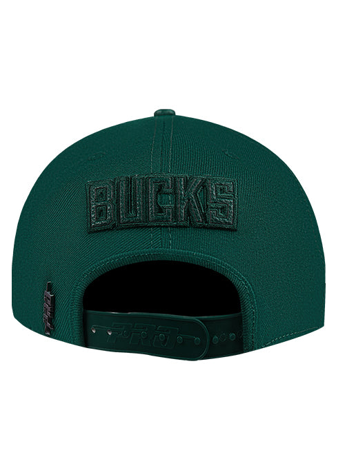 Pro Standard Triple Tonal Forest Milwaukee Bucks Snapback Hat - Image 4