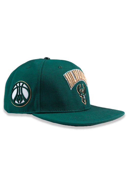 Pro Standard Turn it Up Green Milwaukee Bucks Hat - Image 4