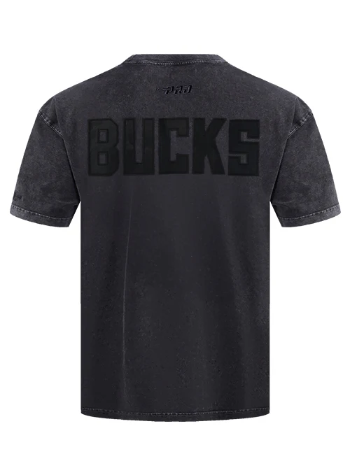 Pro Standard Vanguard Washed Milwaukee Bucks T-Shirt - Image 4
