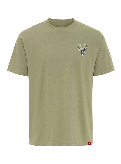 Sportiqe Duke Court Club Milwaukee Bucks T-Shirt - Image 2